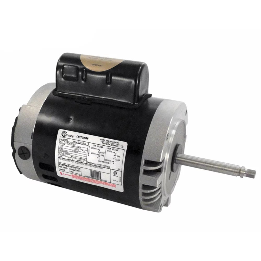Horizontal 3/4 HP Pool Cleaner Replacement Motor, 6.5/13.0A 115/230V O9341