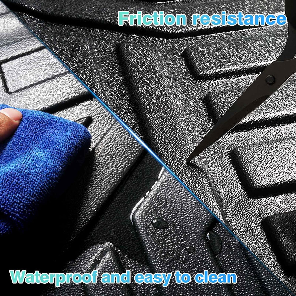 All Weather Floor Liners 1st & 2nd Row 3D TPE B485