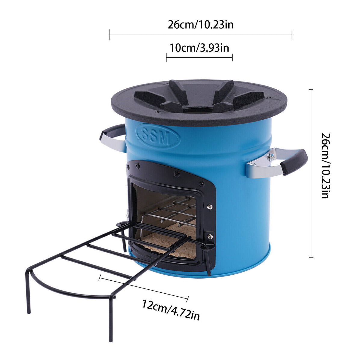 Outdoor Portable Camping Rocket Stove Y269