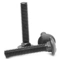 3/4 inch-10 x 6 inch Grade 5 Coarse Thread Carriage Bolt Black Oxide Pk 50 L142521