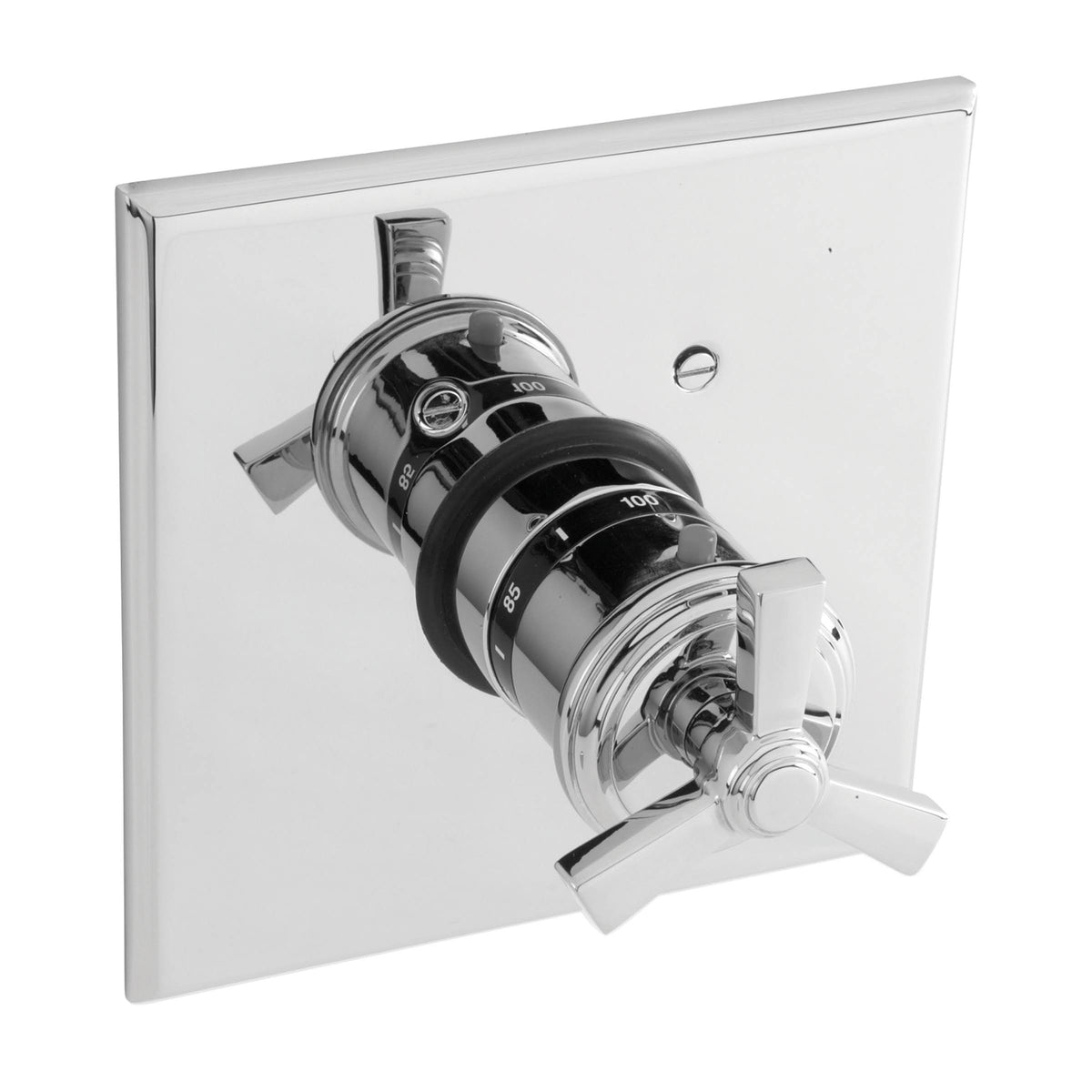 Oil Rubbed Bronze Thermostatic Trim Plate with Handle X595