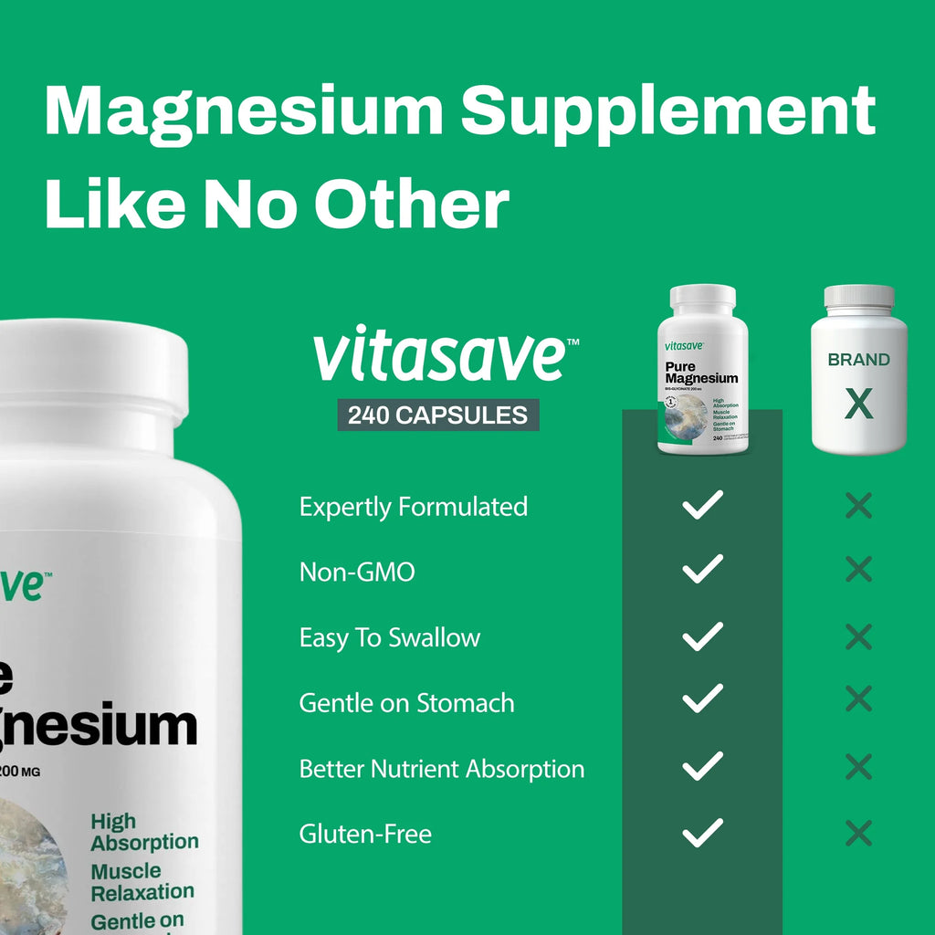 Magnesium Bisglycinate Capsules 240 Counts I5631