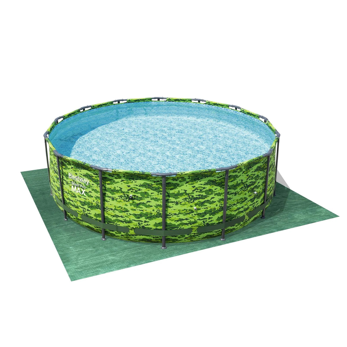 14 x 48 x 22 Camo Steel Pro Frame Above Ground Swimming Pool Set N393033
