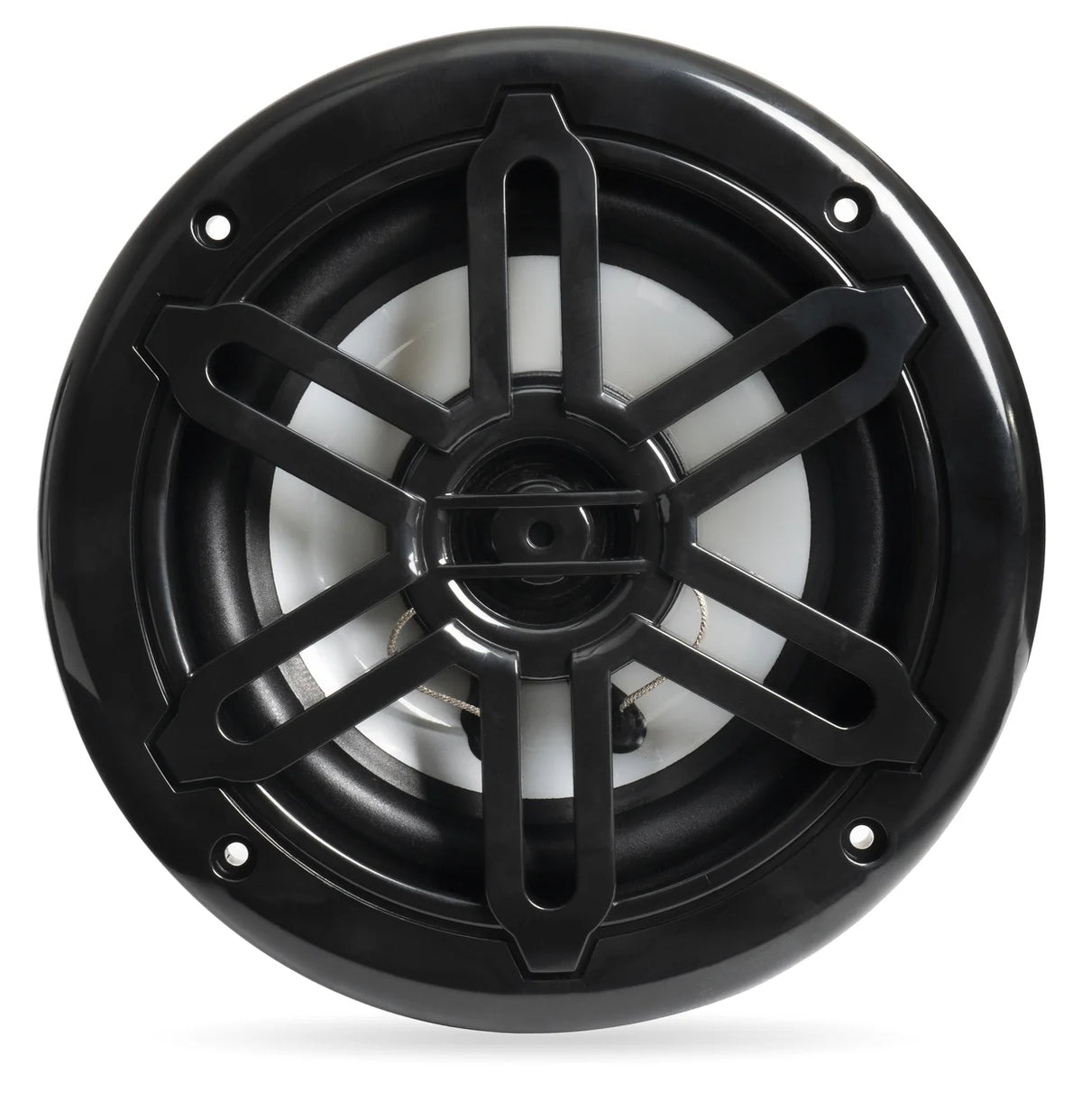 Black 500W 6.5" Marine Speakers with RGB T622