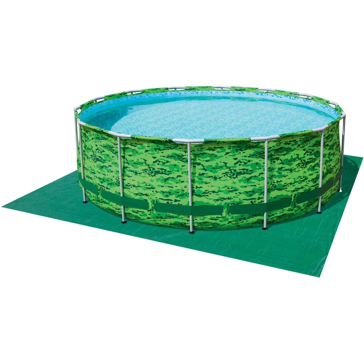 14 x 48 x 22 Camo Steel Pro Frame Above Ground Swimming Pool Set N393033