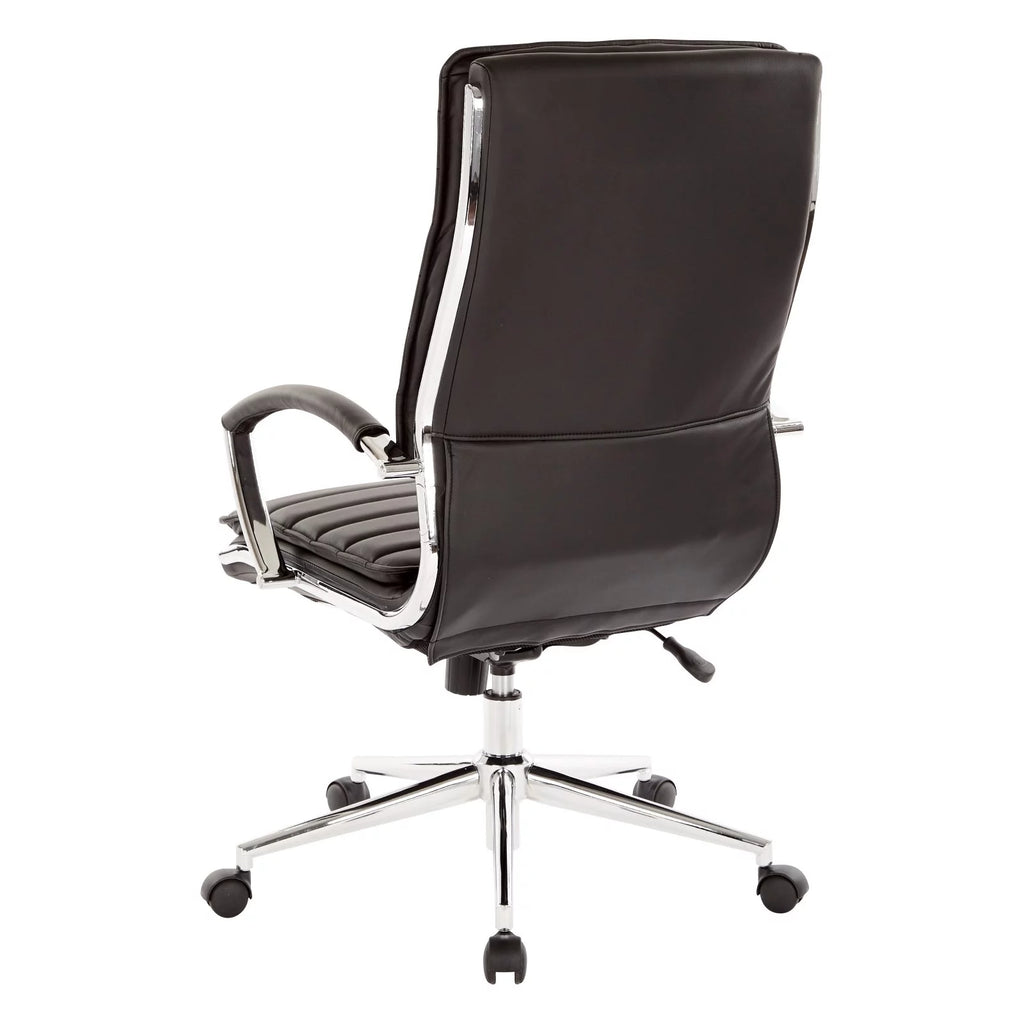 White Faux Leather High Back Manager's Chair G949817