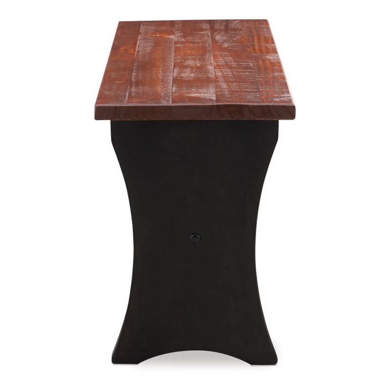 Black Solid Wood Dining Nook C596