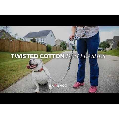 Cotton Rope Leash 12-inch E486