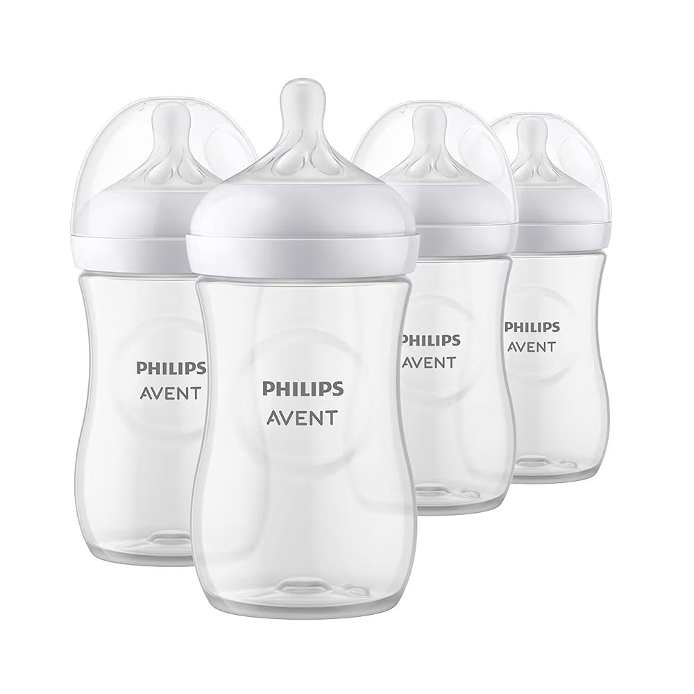 Clear 9oz Baby Bottle 4 Pack T59441