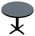 Black Granite Round Cafe Table A358050