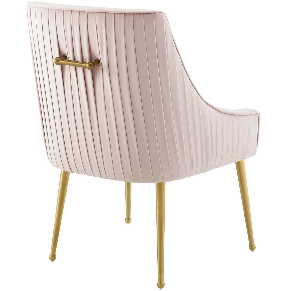 Pink Upholstered Velvet Dining Chair A214087