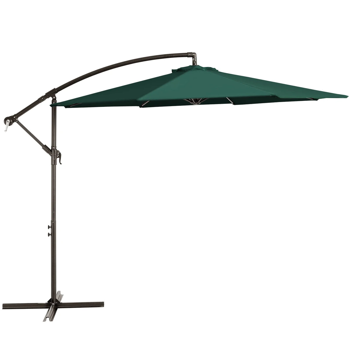 10ft Offset Hanging Cantilever Patio Umbrella Navy Blue P2382