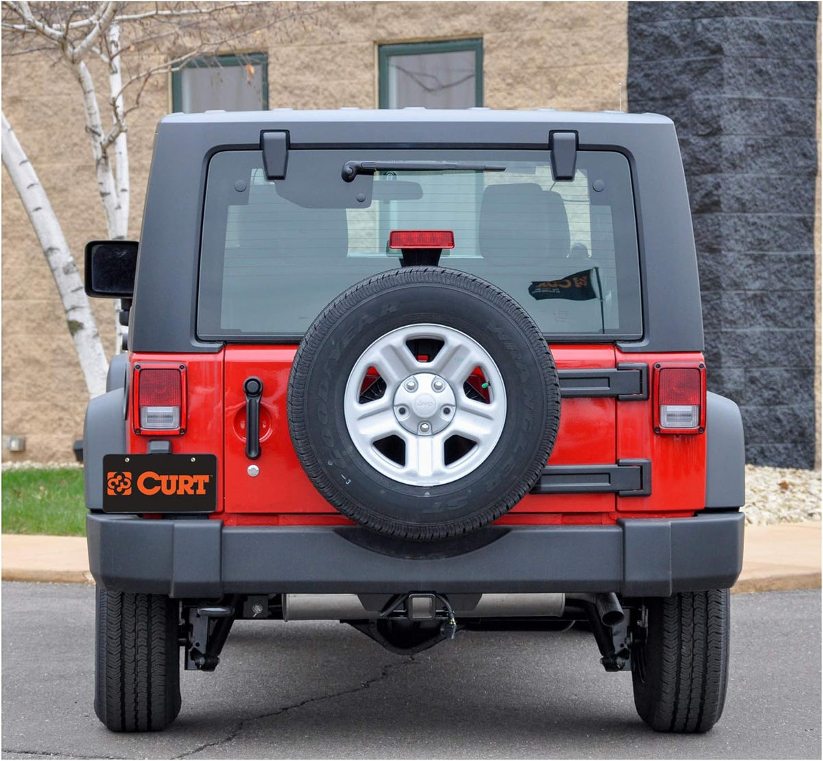 Class 3 Trailer Hitch, 2-Inch Receiver, Black W871902