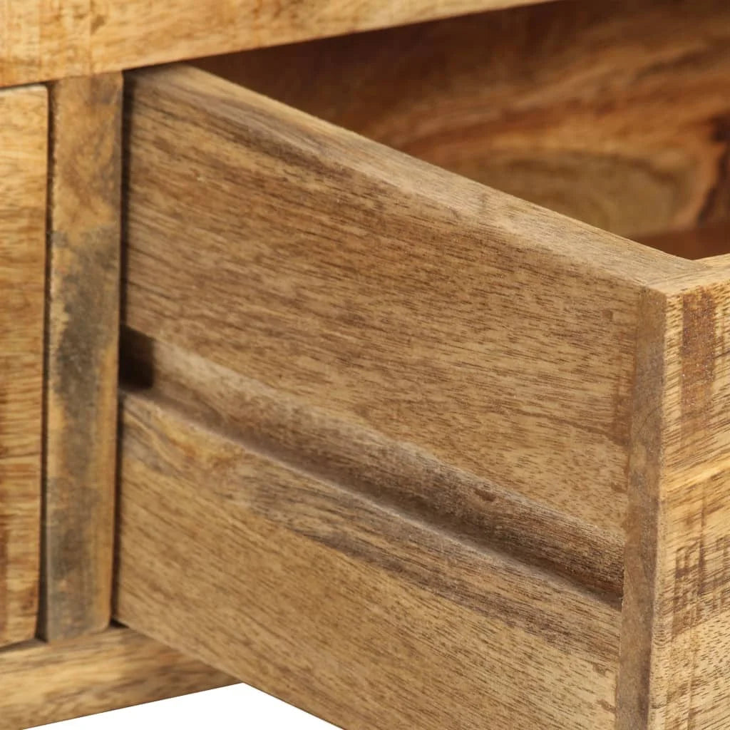 TV Cabinet with 2 Drawers Solid Mango Wood Z2370