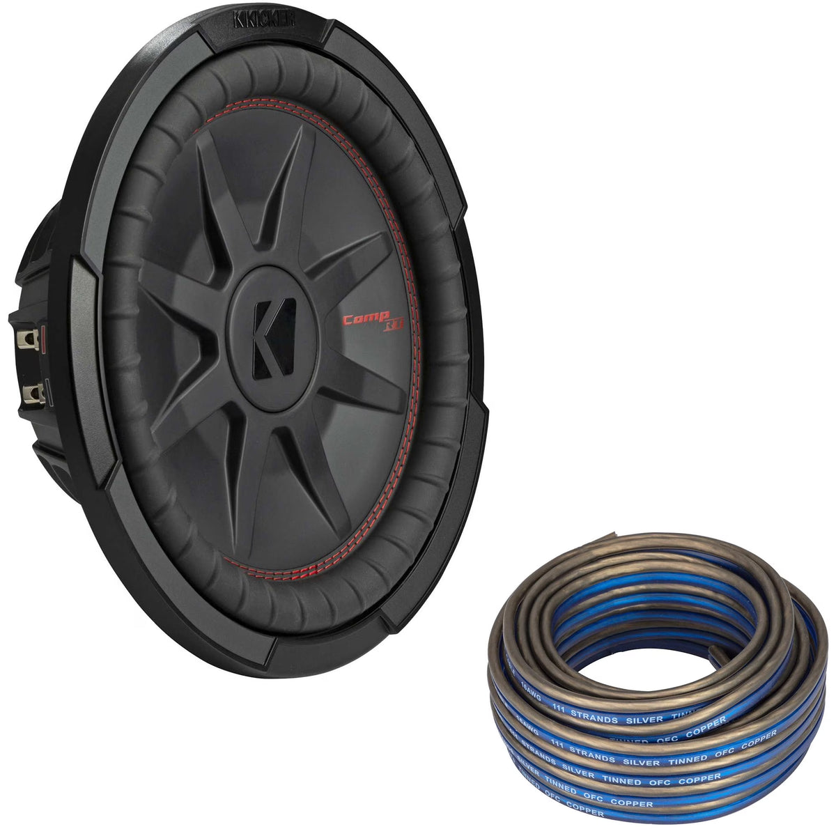 12" DVC 4-ohm Subwoofer with Speaker Wire G152