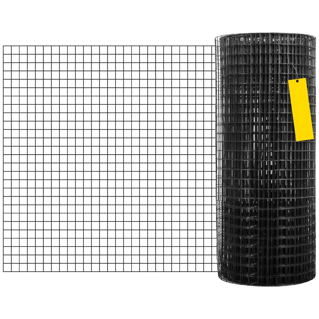 Vinyl Coated Welded Wire Fence 1x1 16 Gauge 36x50' K5457