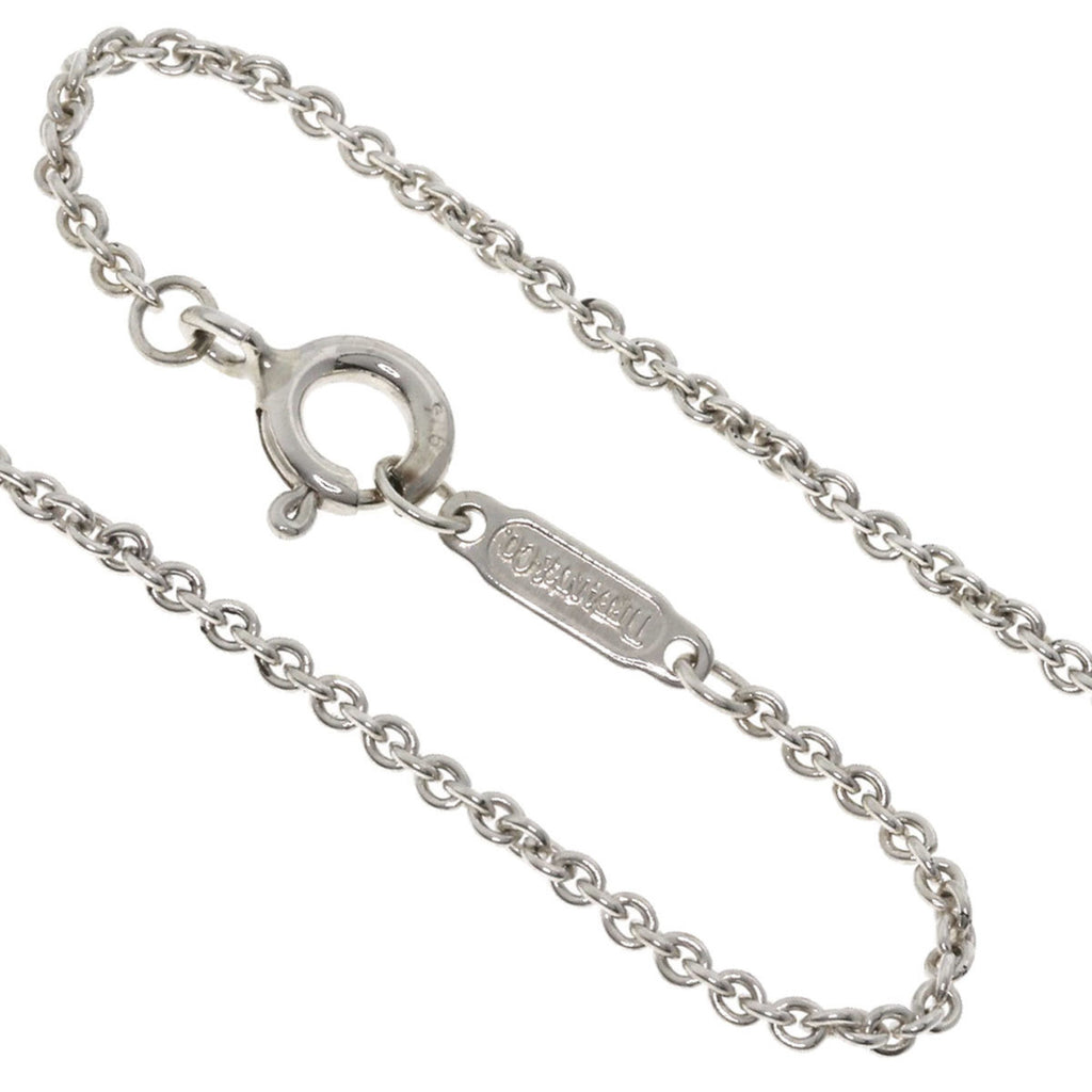Silver Circle Necklace J736