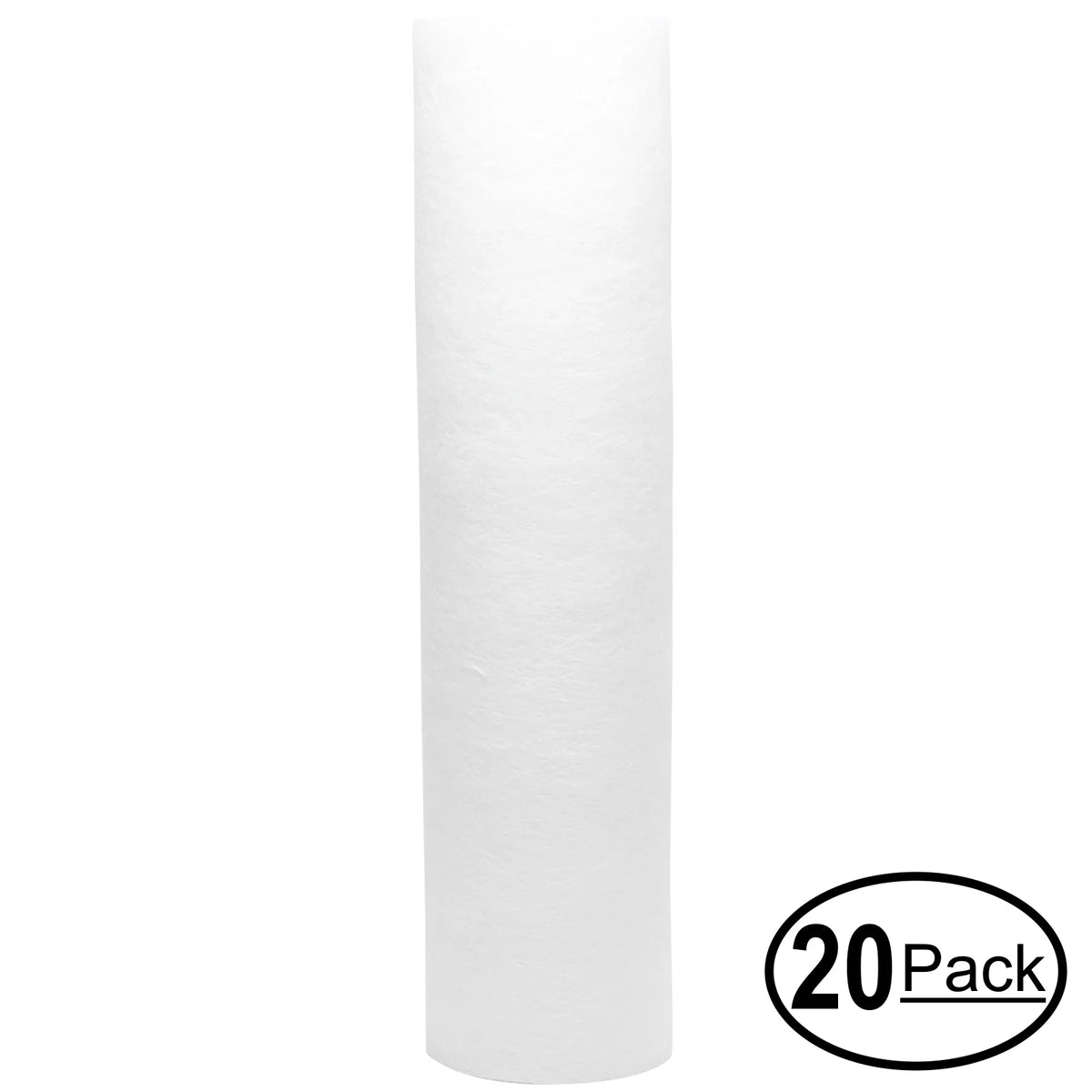 20-Pack 10-inch 5-Micron Polypropylene Sediment Filter Cartridge T4575