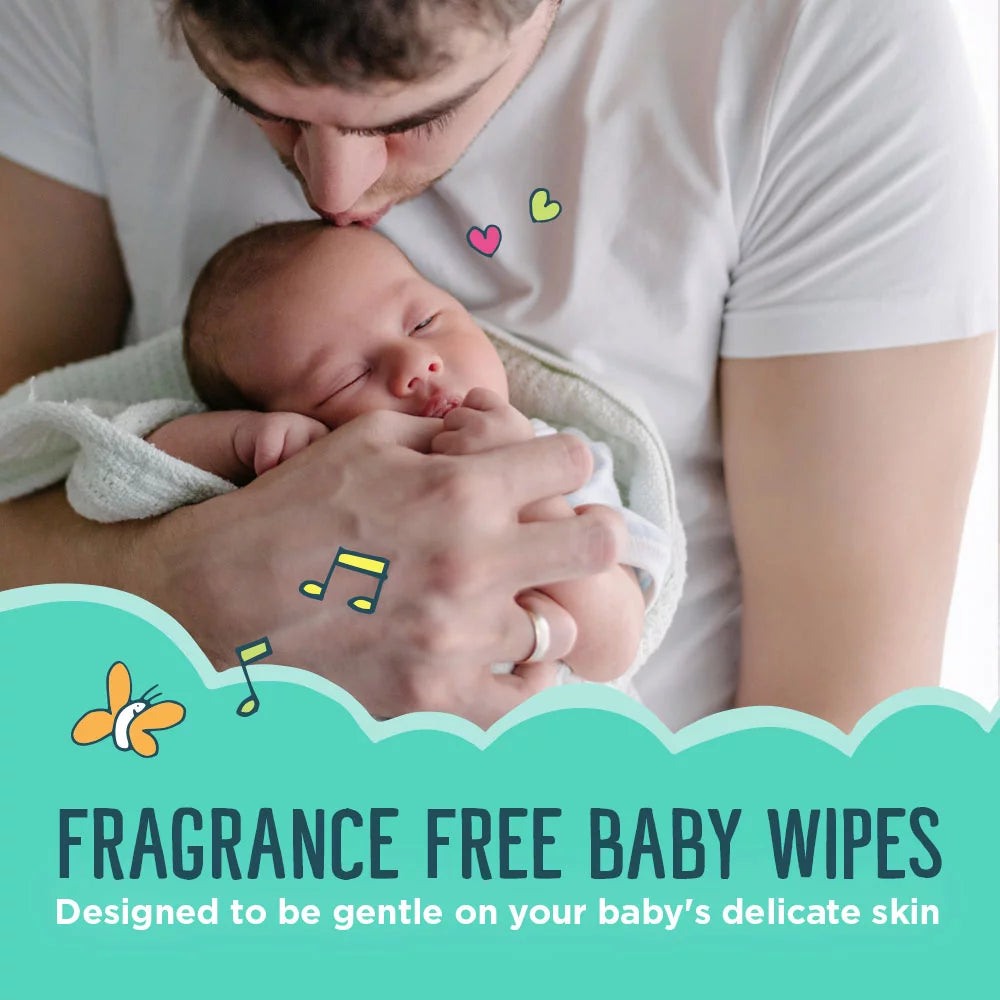 Baby Wipes Sensitive Protection 768 Count U3673