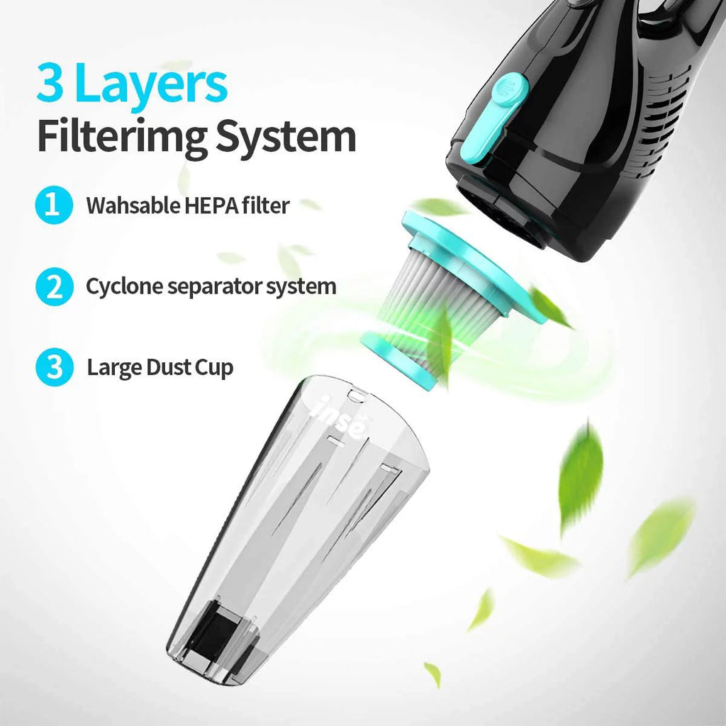 Corded 2 in 1 Bagless Lightweight Stick Vacuum Cleaner C3671