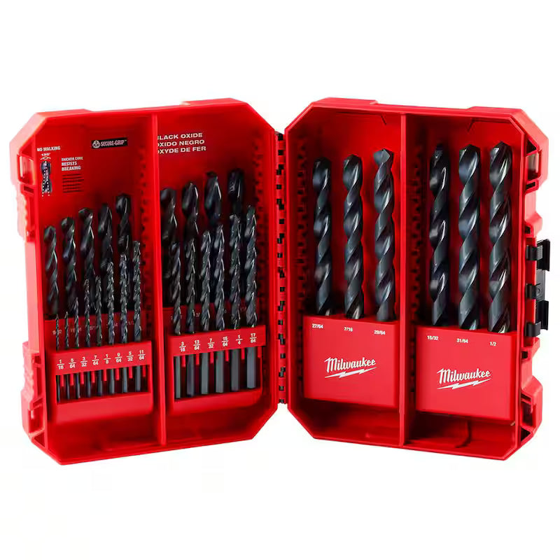 Black Oxide Drill Bit Set 29-Piece A937696