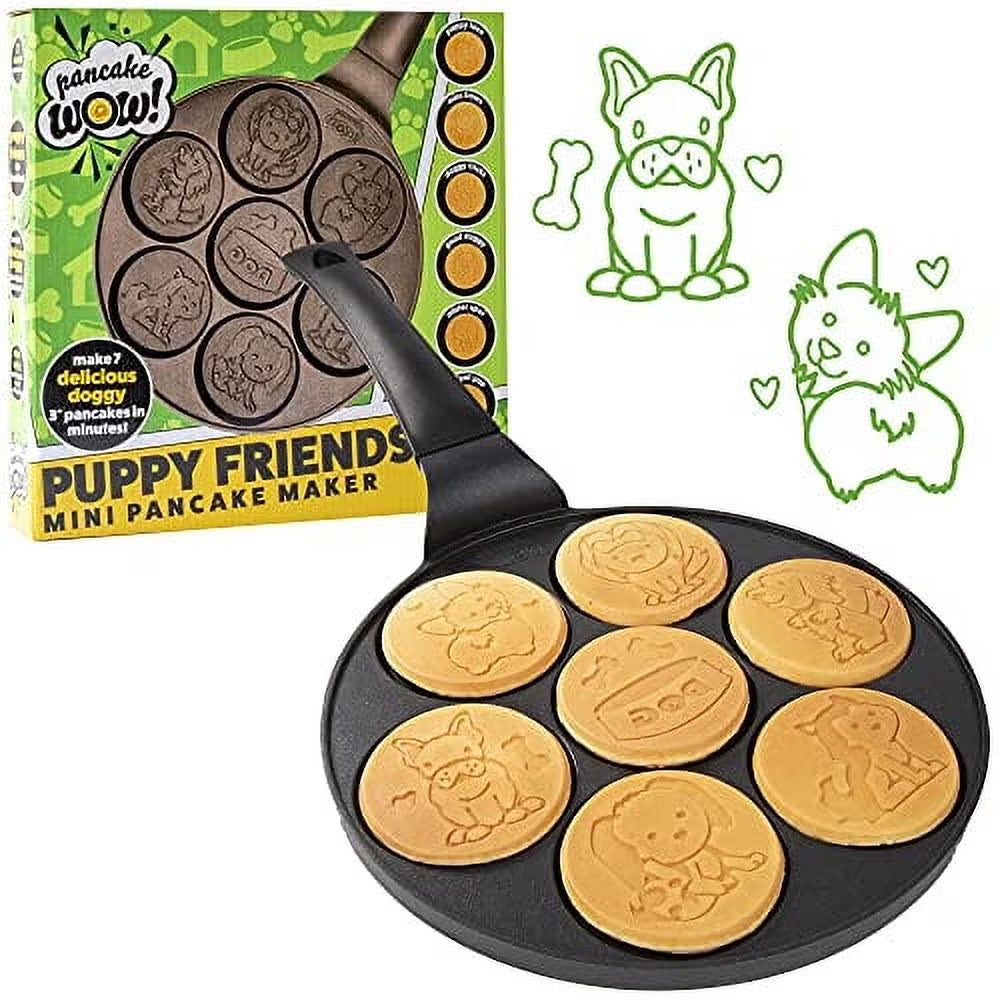 Mini Pancake Pan, Nonstick Griddle for Breakfast F1054