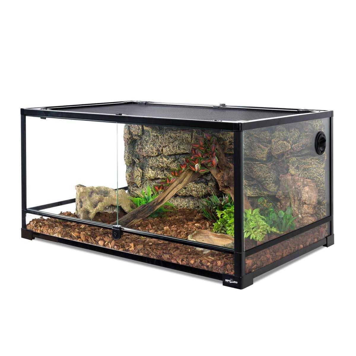 36 x 24 x 18 in. Reptile Glass Terrarium with Double Hinge Door W327