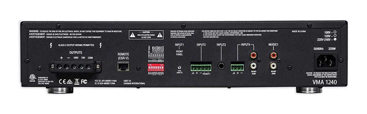 240W Bluetooth Mixer Amplifier, 5 Inputs T65983