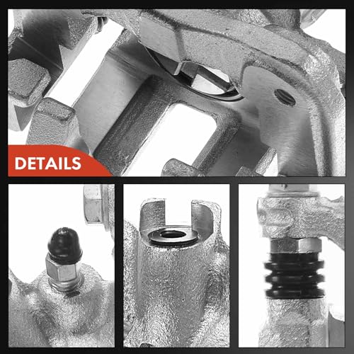 Disc Brake Caliper Assembly with Bracket Rear Right Passenger Side G35765