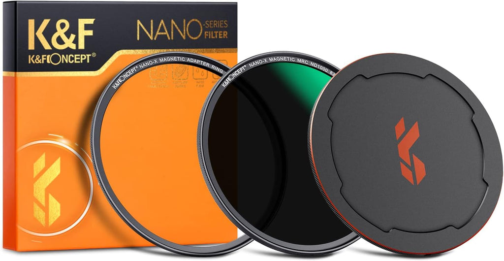 55mm ND1000 Lens Filter 10-Stop Neutral Density Filter Pack of 2 G508170