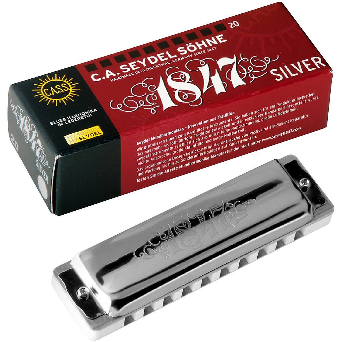 Blues Silver 1847 Harmonica E S234788