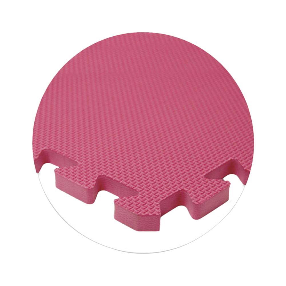 Pink Interlocking Foam Floor Mat Set V1075