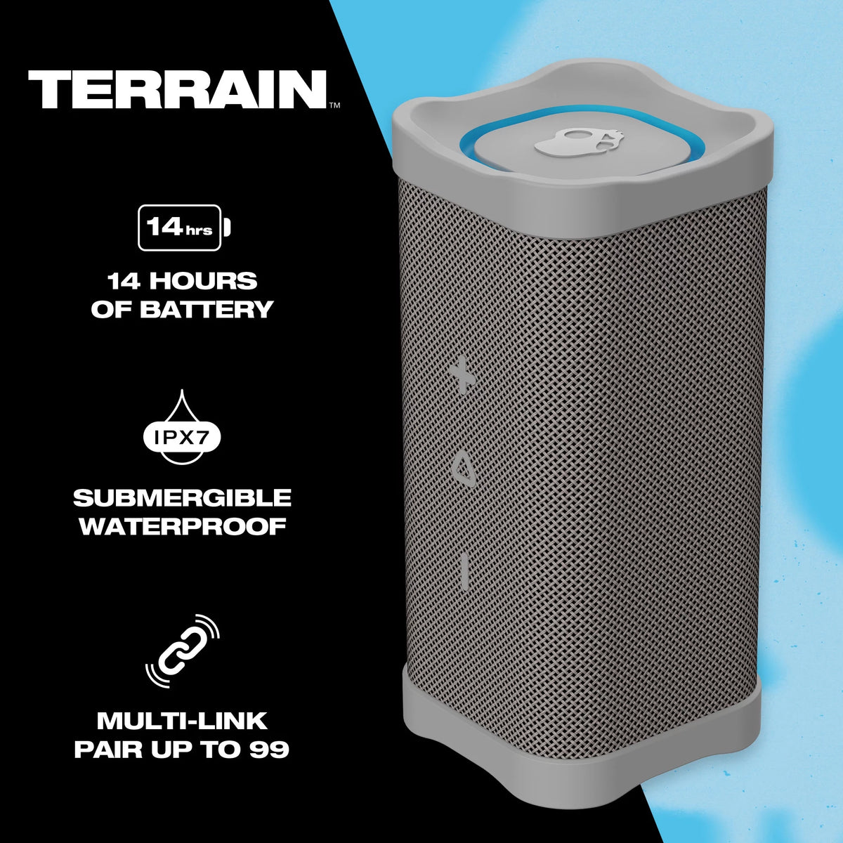 Black Compact Wireless Speaker R8278