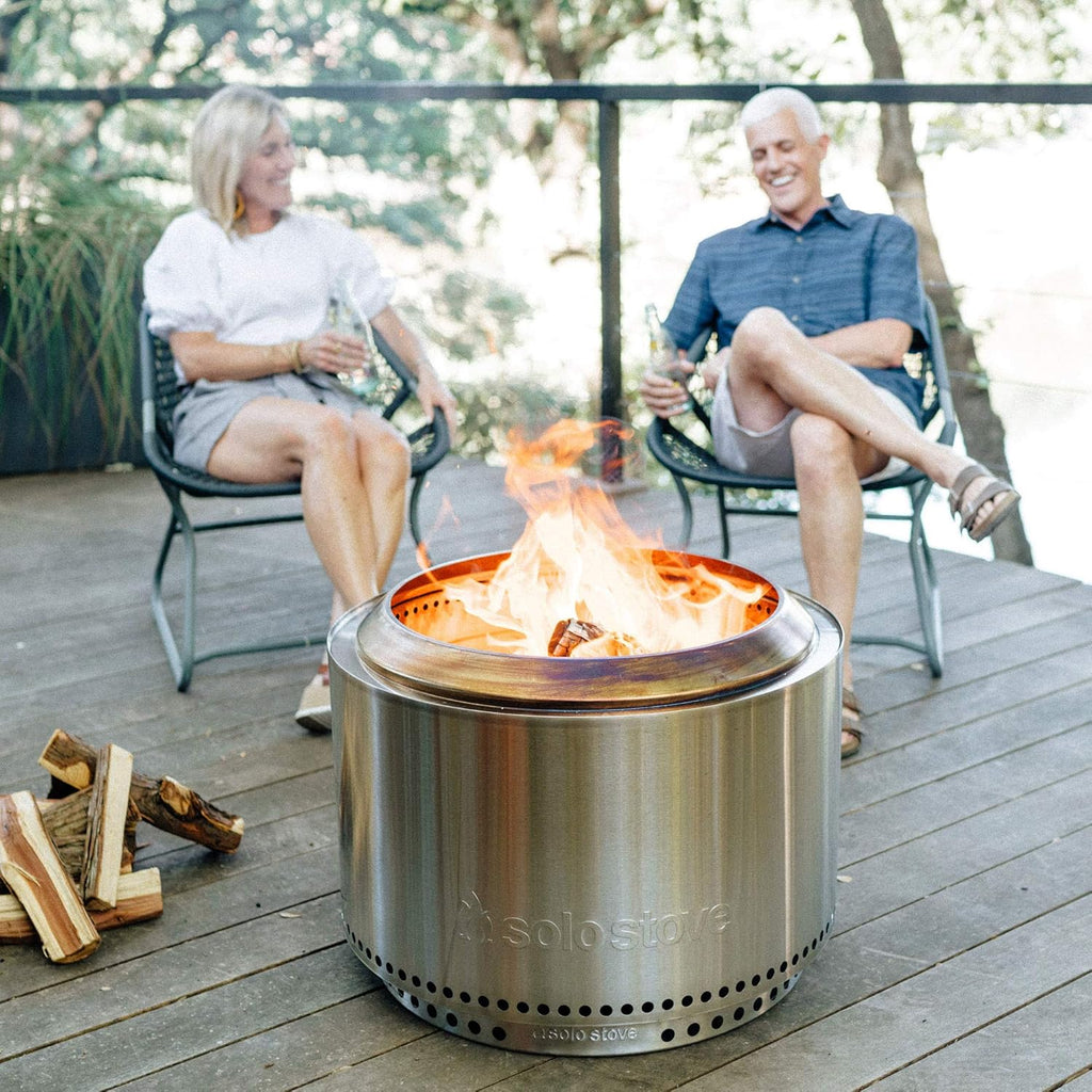 27x17 Inches Portable Wood Burning Smokeless Fire Pit G901