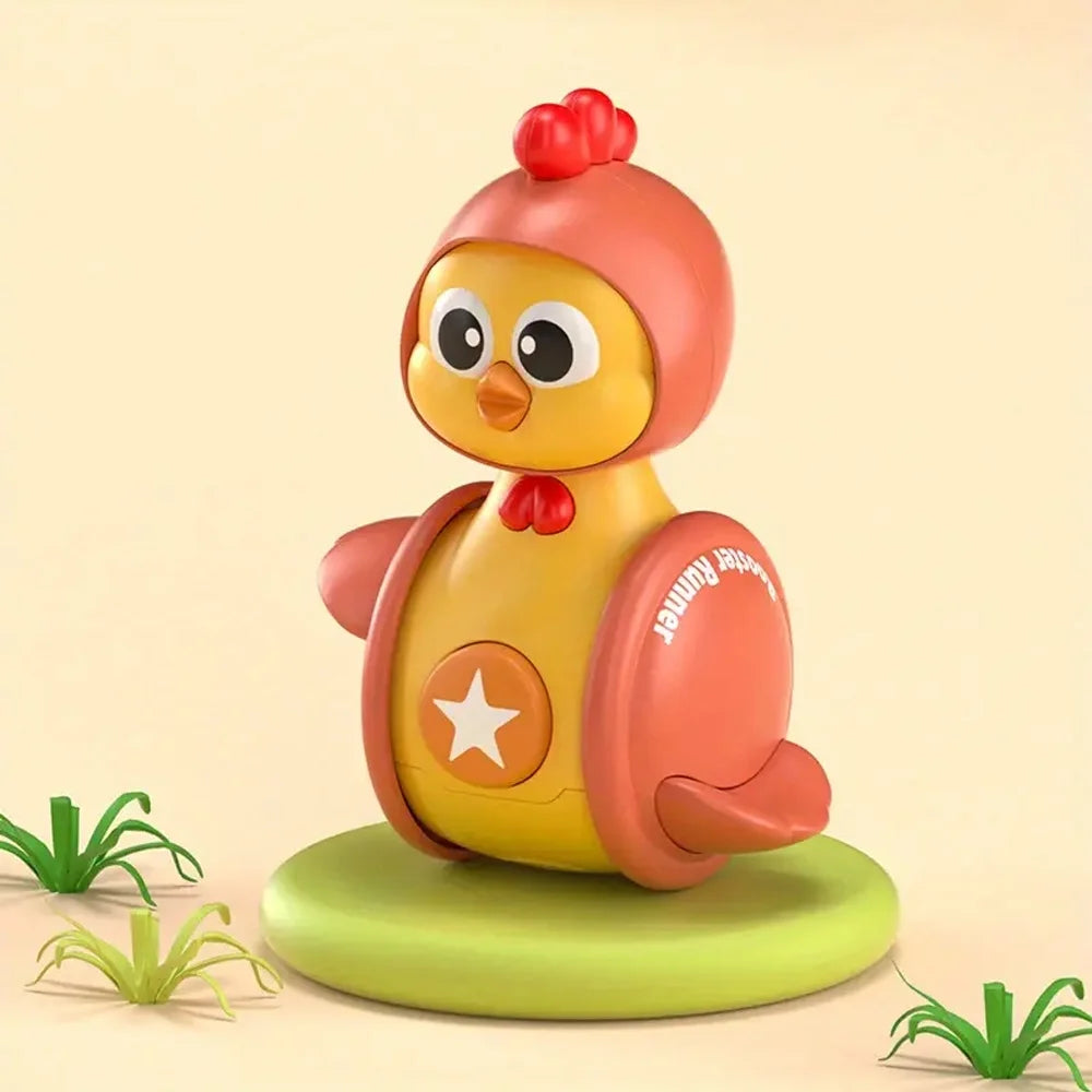 3Pcs Musical Cartoon Tumbler Baby Toys N793727