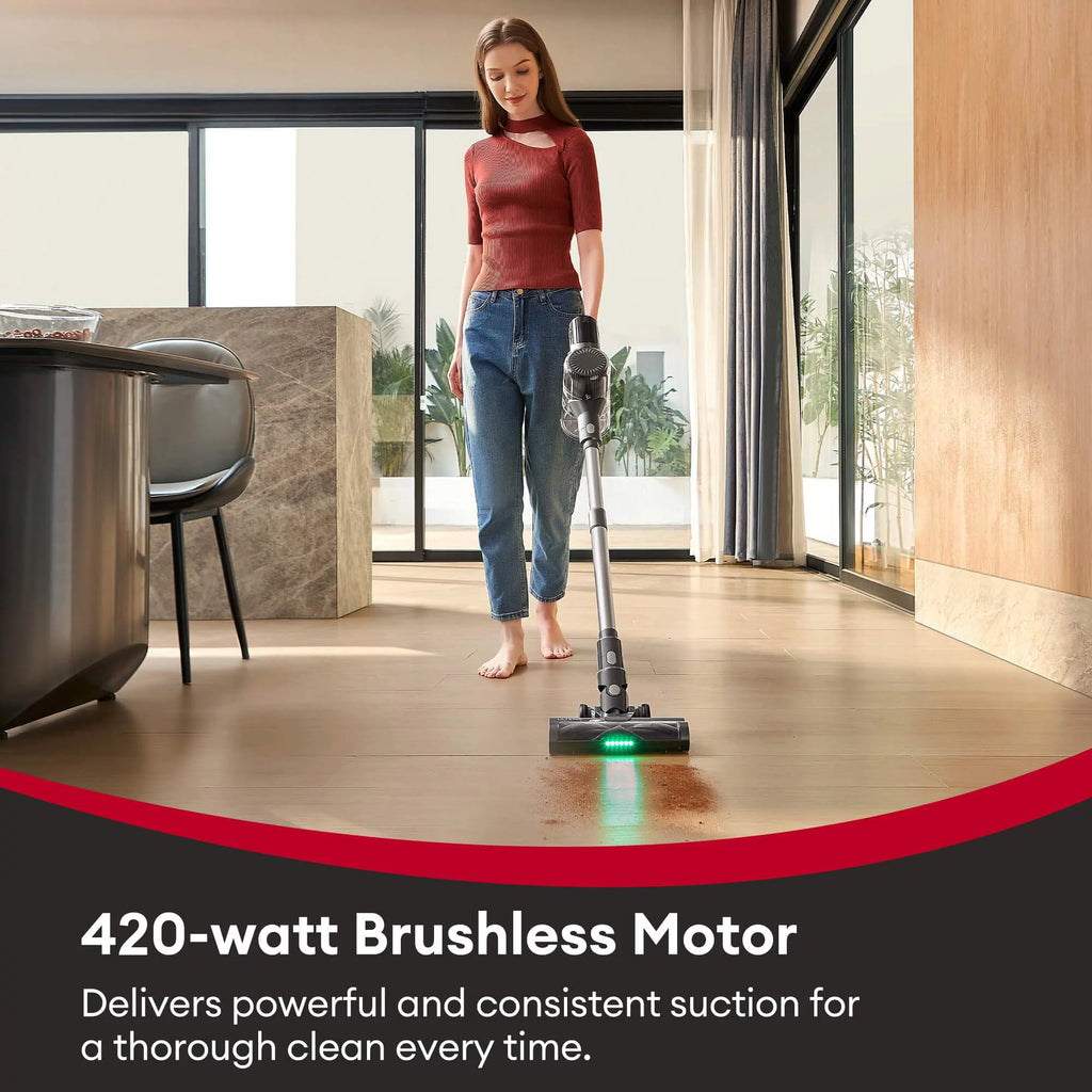 Stick Vacuum Cleaner 30Kpa Portable Lightweight W578769