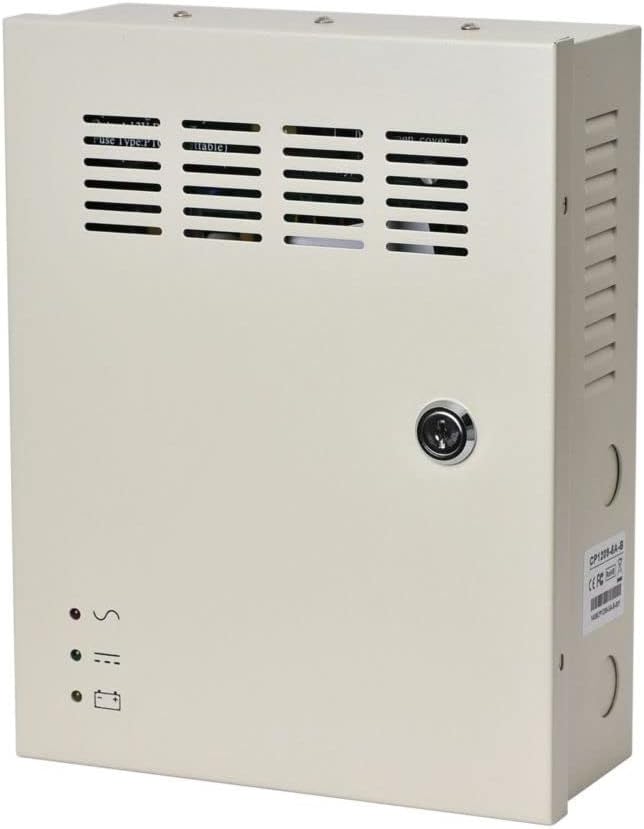 18 Channel 12V 20Amp DC Metal Boxed Cabinet Regulated UPS Power Supply Unit Pack of 2 R4343