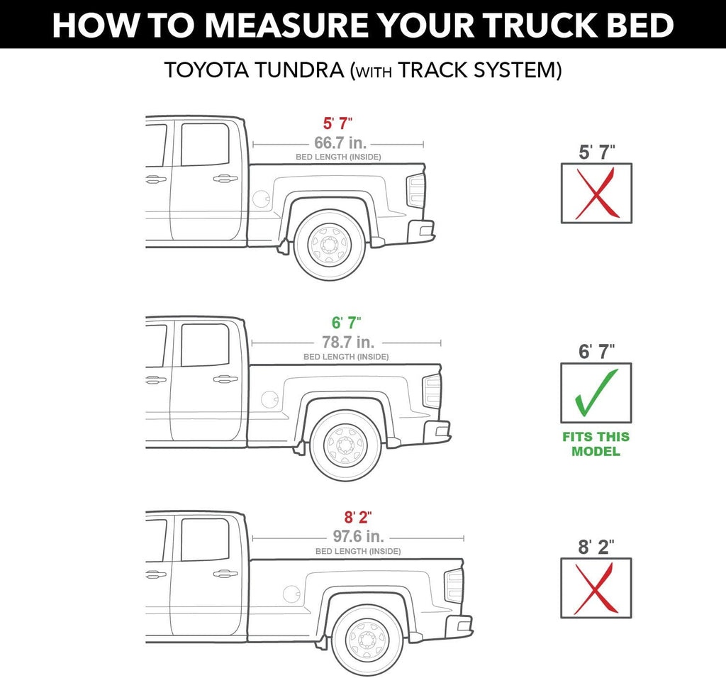 Soft Tri-Fold Truck Bed Tonneau Cover B2370