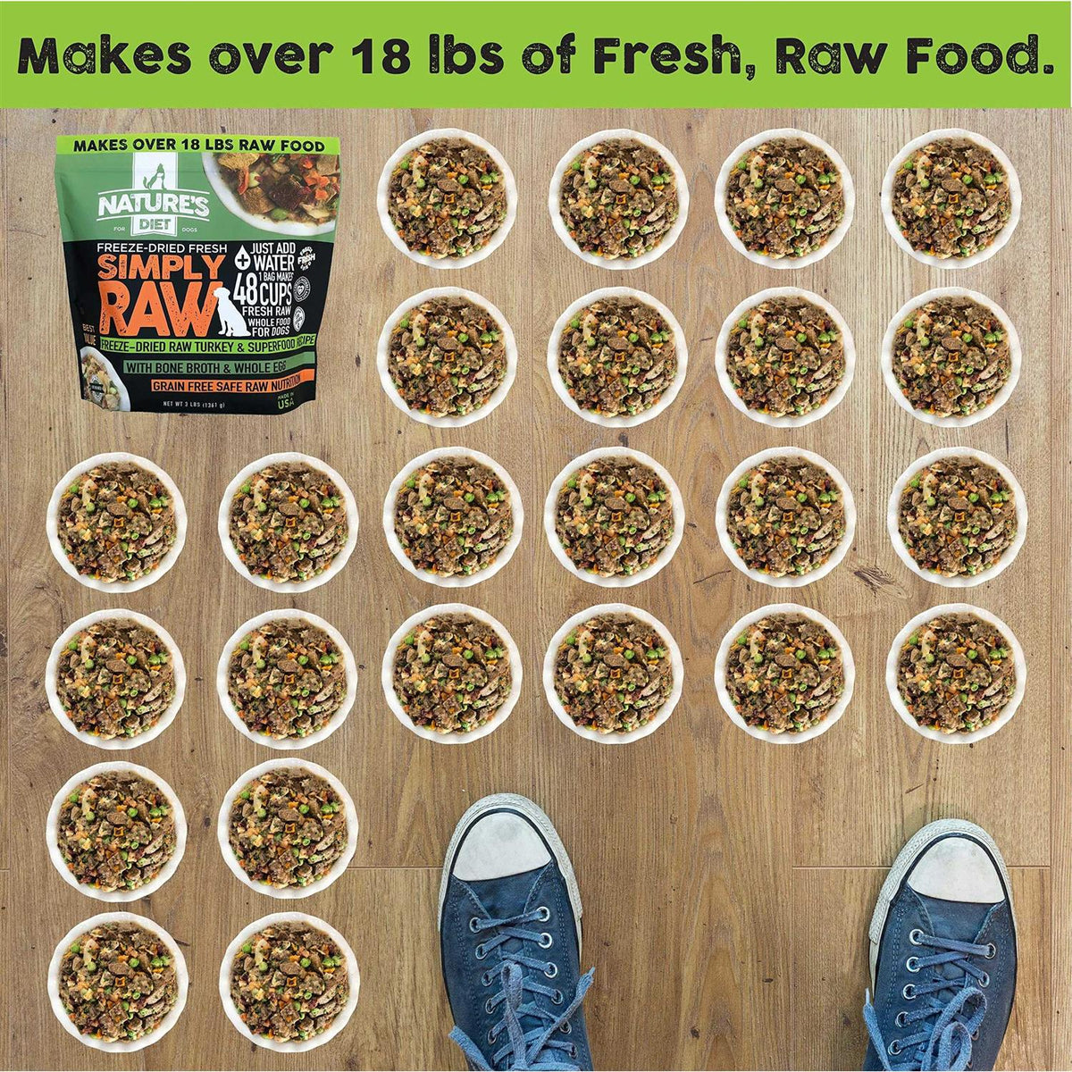Freeze-Dried Raw Whole Food Meal M148