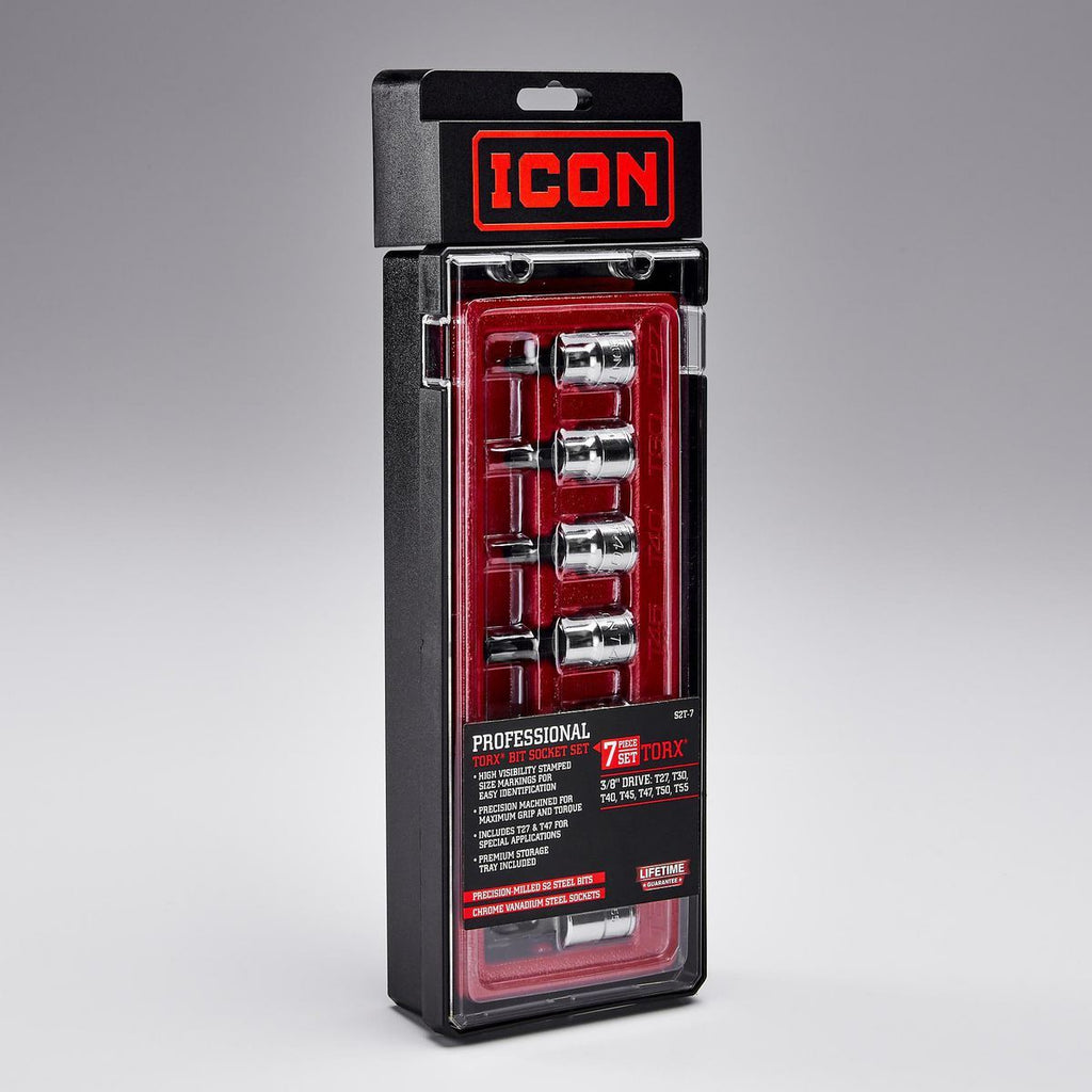 3/8 in. Drive TORX Bit Socket Set, 7-Piece L3170