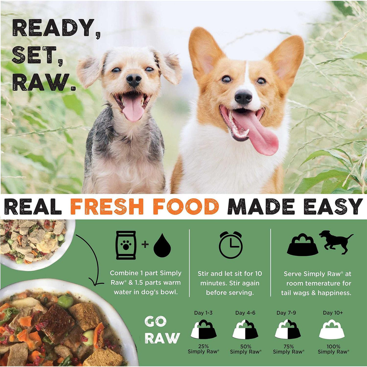 Freeze-Dried Raw Whole Food Meal M148