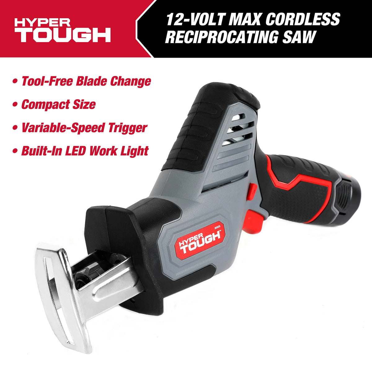 12V Max Lithium-Ion Compact Reciprocating Saw with Battery and Charger B642179