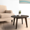 24 Round Solid Wood Coffee Table Antique Cherry G93575