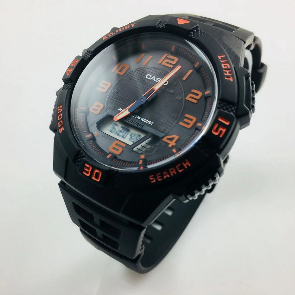 Solar-Powered Analog-Digital Watch B4970
