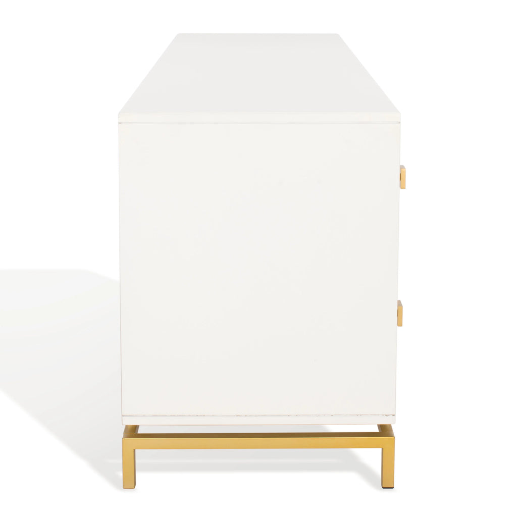 White 4-Drawer Dresser N89877