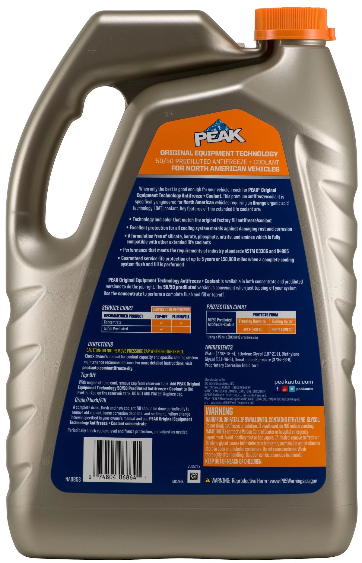 Orange Antifreeze P516119