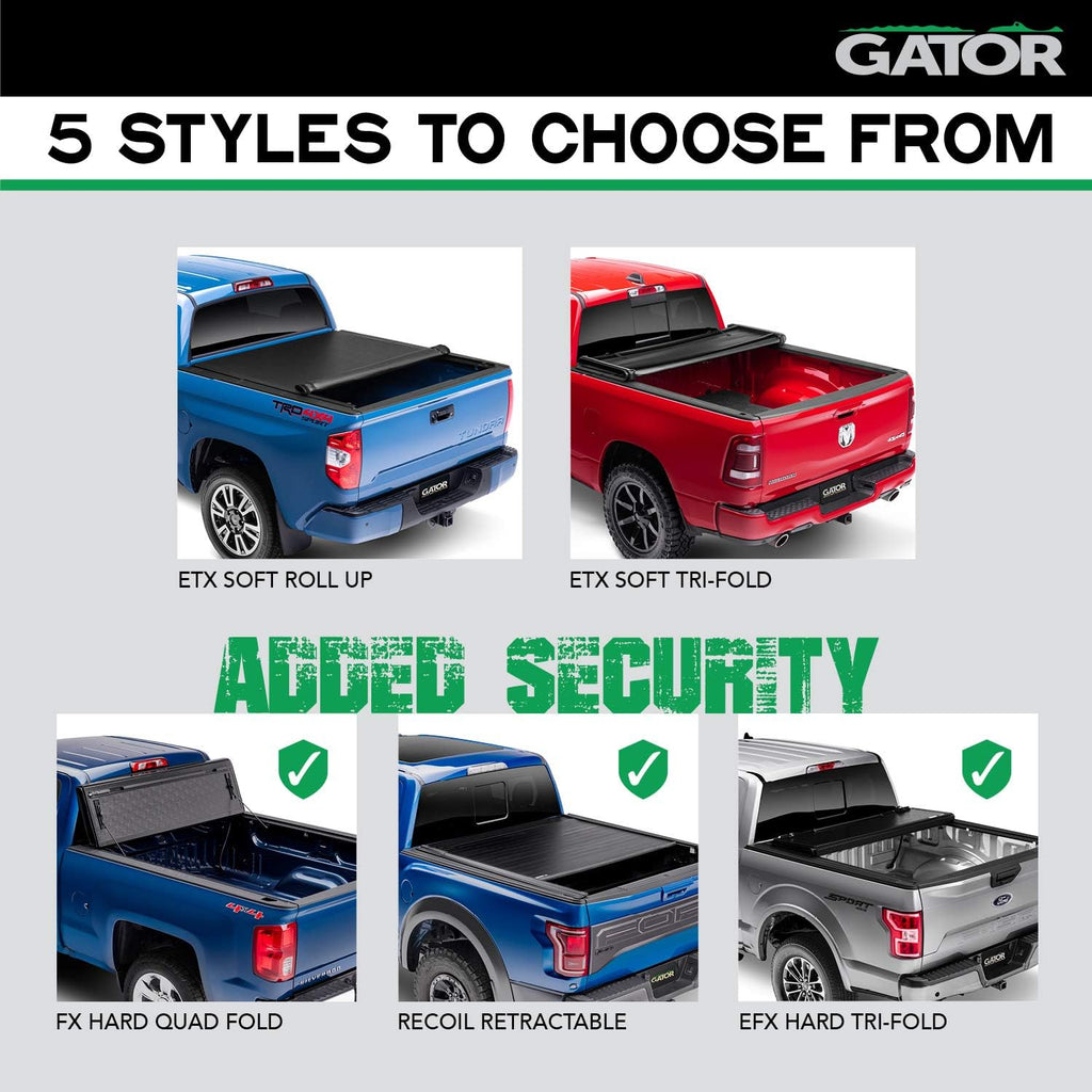 Soft Tri-Fold Truck Bed Tonneau Cover B2370