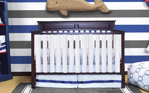 24-Pack Pure Safety Vertical Crib Liners in True White N381848