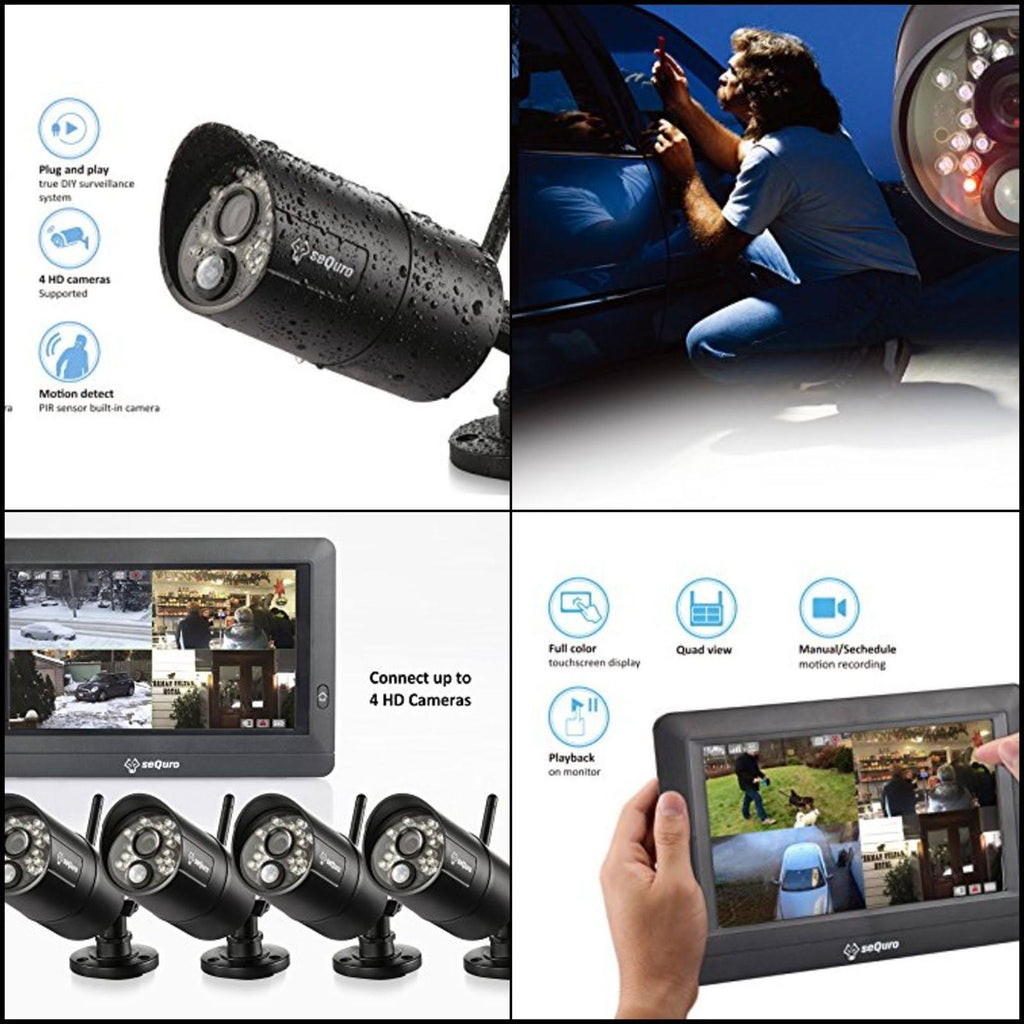 7x22 Touchscreen Wireless Video Surveillance System Y328
