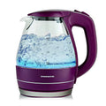 Electric Glass Kettle with Filter 1.5 Liter Stainless Steel Base P67471